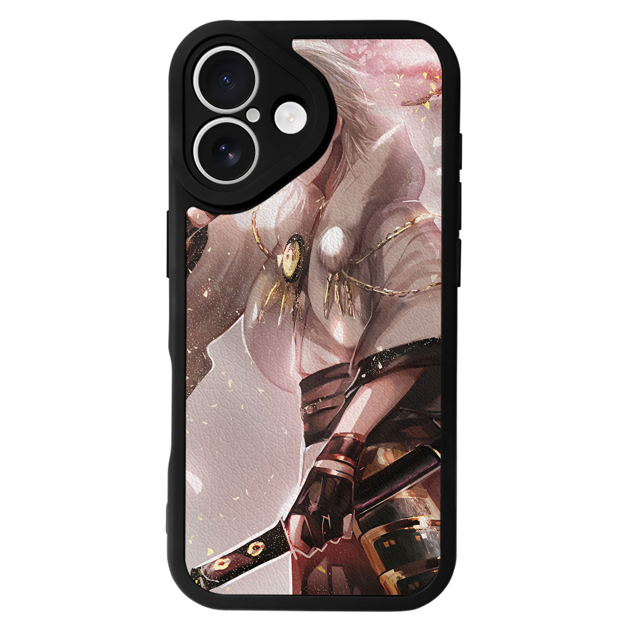 （画像用） 刀剣乱舞 Touken Ranbu 【iPhone 16シリーズ対応】シリコンスマホケース（レザー調） 材質：シリコン